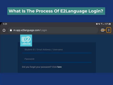 e2language login